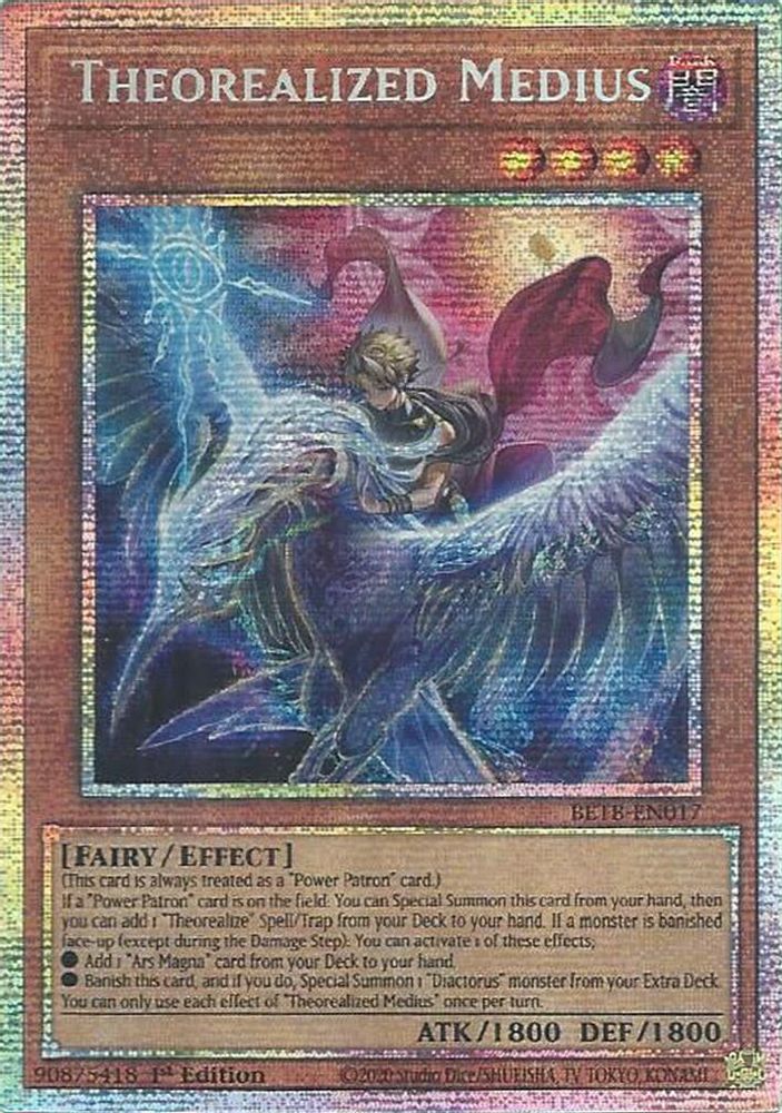 Theorealized Medius (Starlight Rare) (BETB-EN017) - Starlight Rare