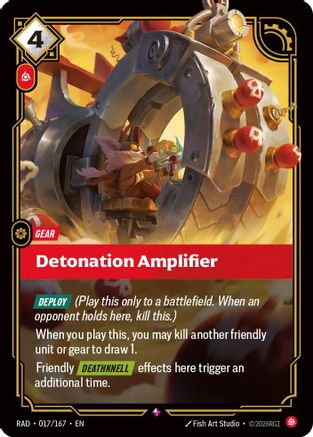 Detonation Amplifier (017/167) - Radiance Foil