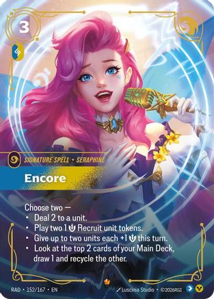 Encore (152/167) - Radiance Foil