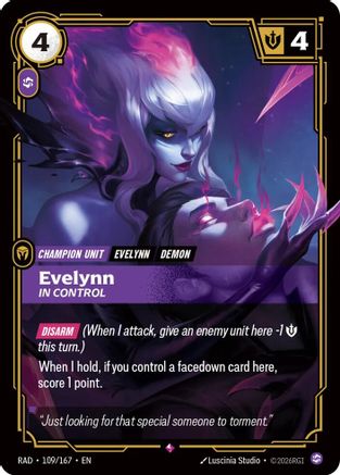 Evelynn, In Control (109/167) - Radiance Foil
