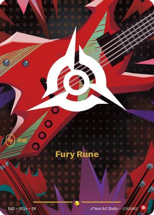 Fury Rune (R01a) (R01a) - Radiance Foil