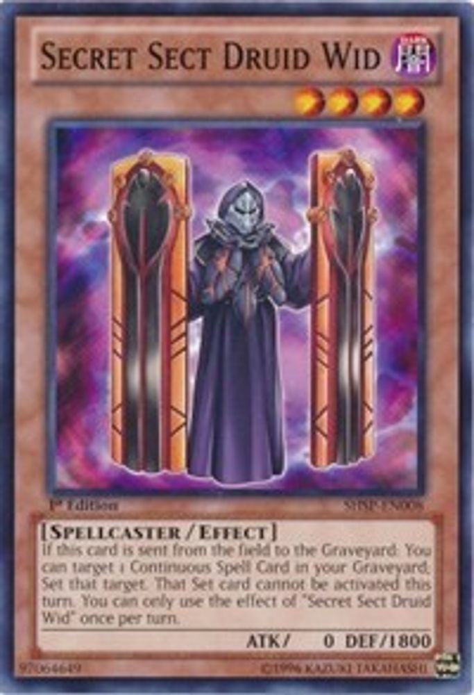 Secret Sect Druid Wid (SHSP-EN008) - Common