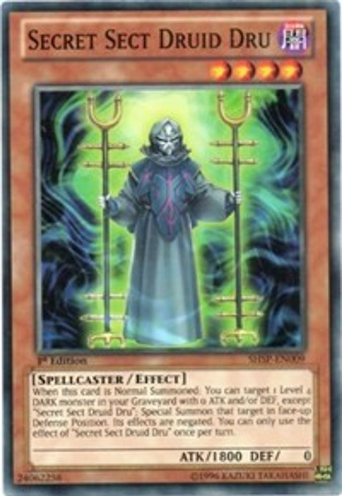 Secret Sect Druid Dru (SHSP-EN009) - Common