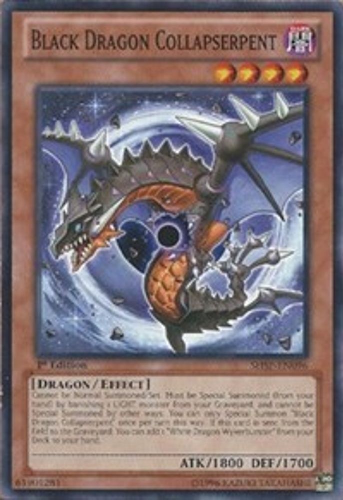 Black Dragon Collapserpent (SHSP-EN096) - Common