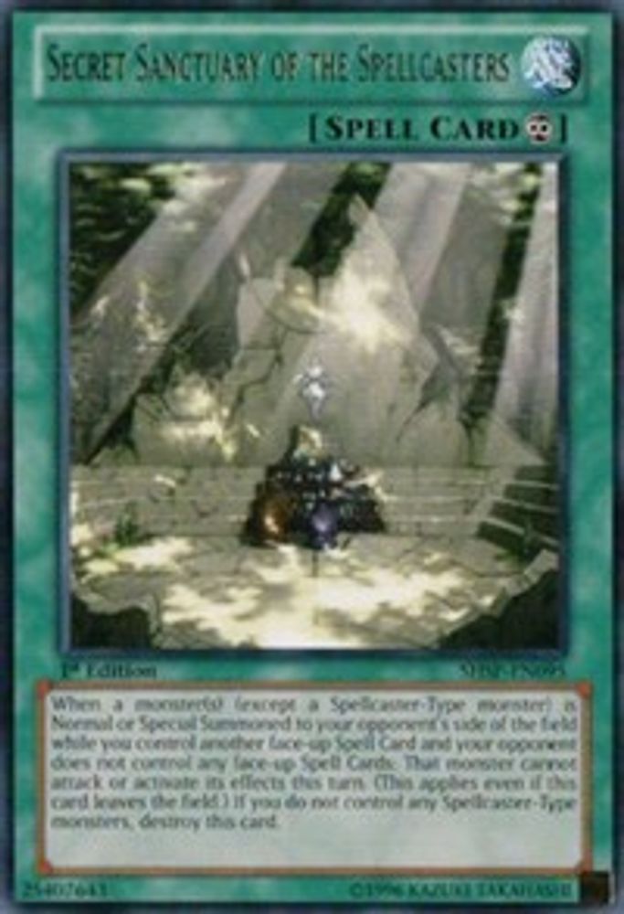 Secret Sanctuary of the Spellcasters (SHSP-EN095) - Rare