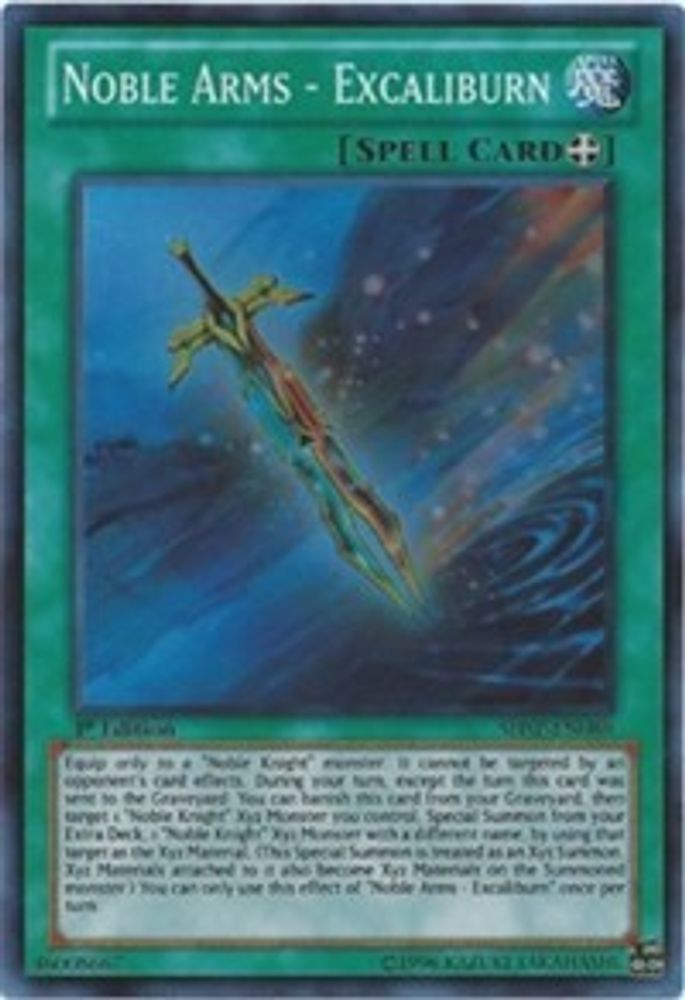 Noble Arms - Excaliburn (SHSP-EN088) - Super Rare