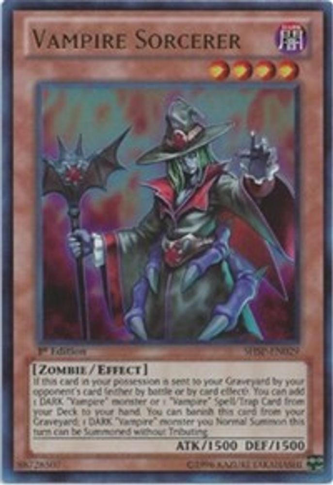 Vampire Sorcerer (SHSP-EN029) - Ultra Rare