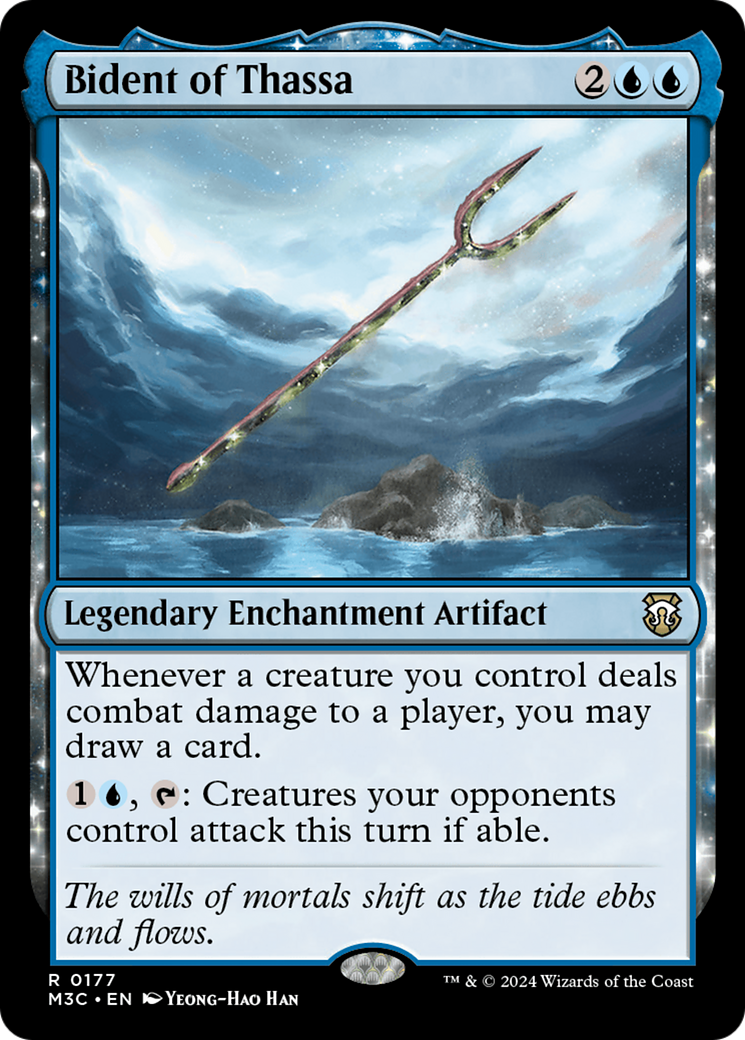 Bident de Thassa [Modern Horizons 3 Commander] 