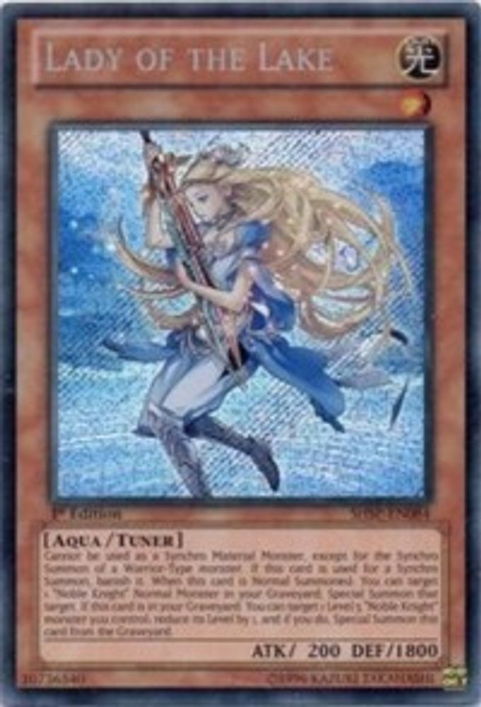 Lady of the Lake (SHSP-EN084) - Secret Rare