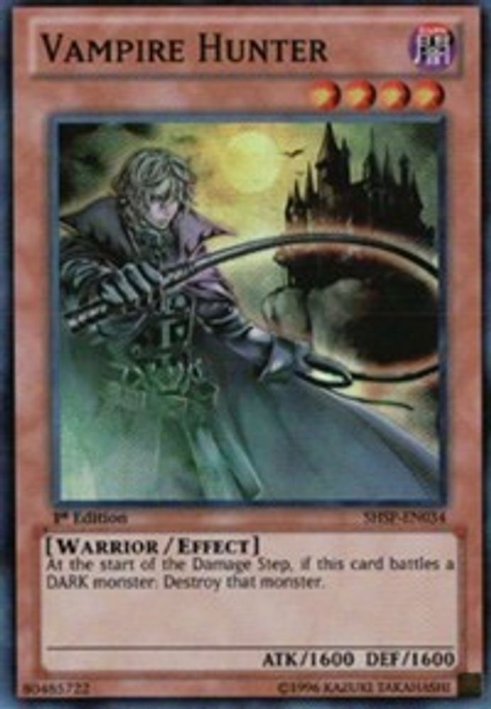 Vampire Hunter (SHSP-EN034) - Super Rare