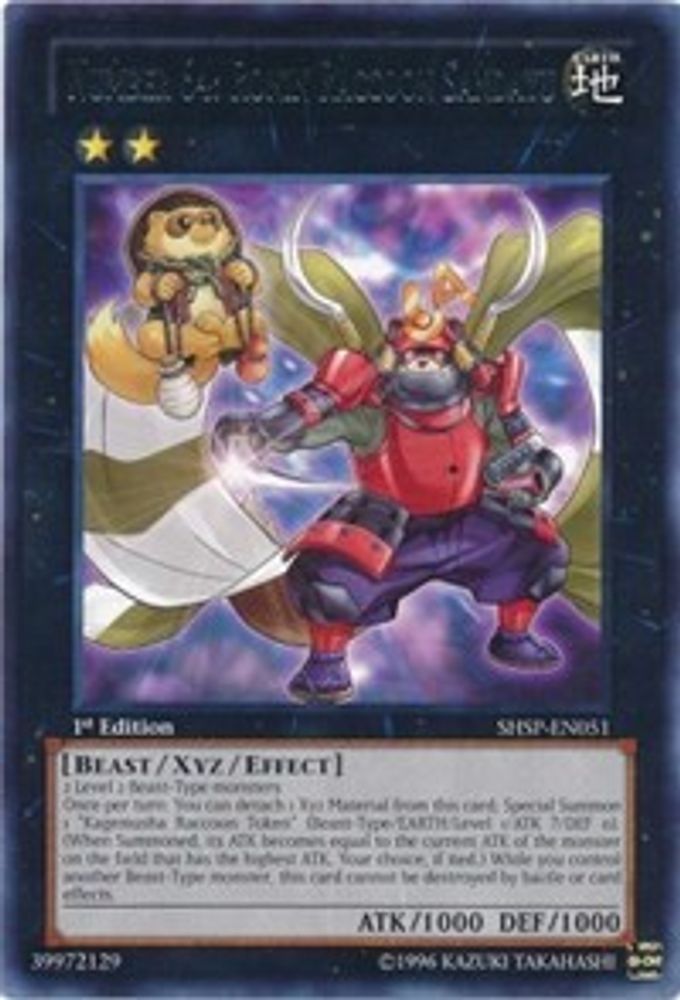 Number 64: Ronin Raccoon Sandayu (SHSP-EN051) - Rare