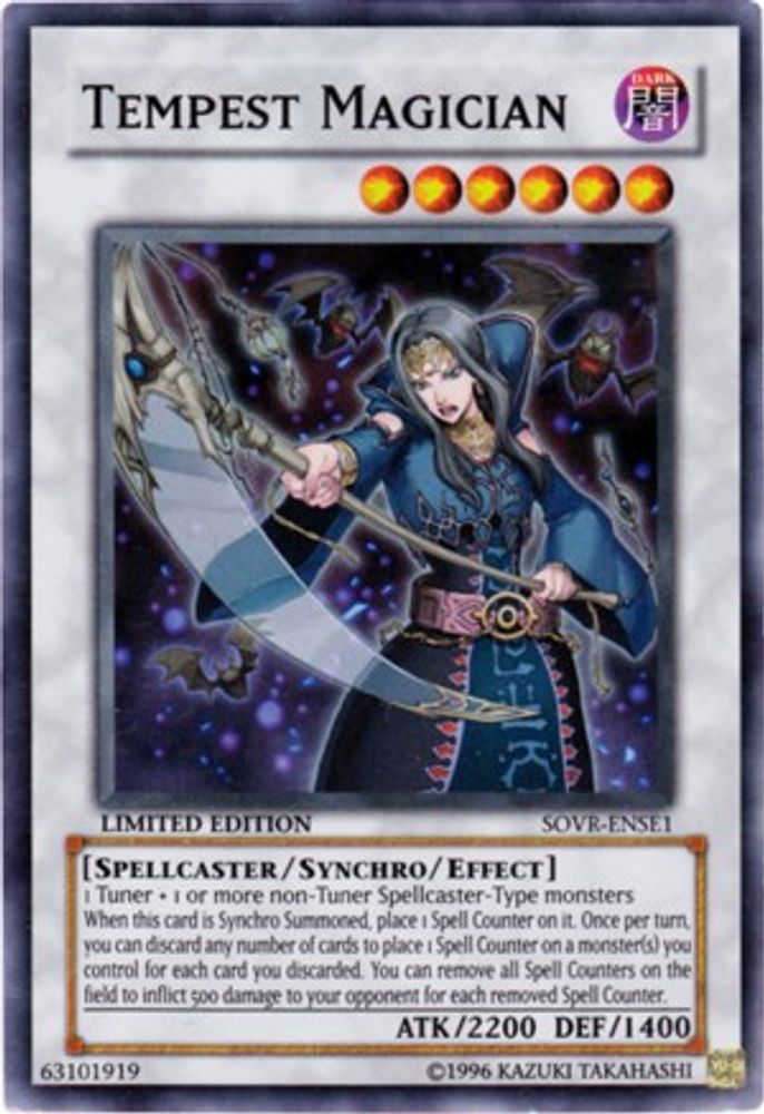 Tempest Magician (SOVR-ENSE1) - Super Rare