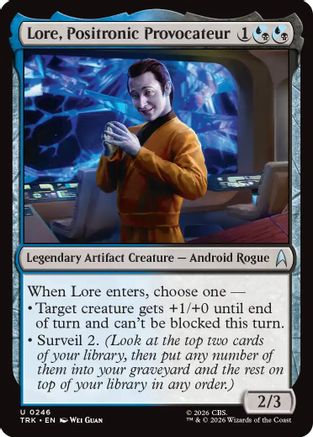Lore, Positronic Provocateur (TRK-246) - Star Trek