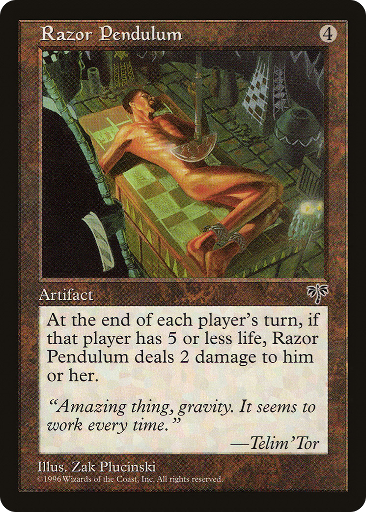 Razor Pendulum (MIR-) - Mirage