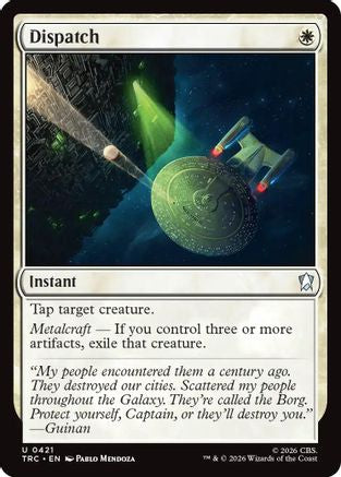 Dispatch (TRC-421) - Commander: Star Trek