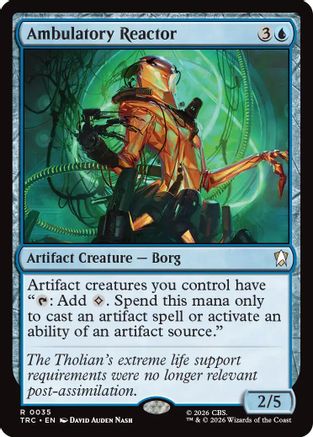 Ambulatory Reactor (TRC-035) - Commander: Star Trek