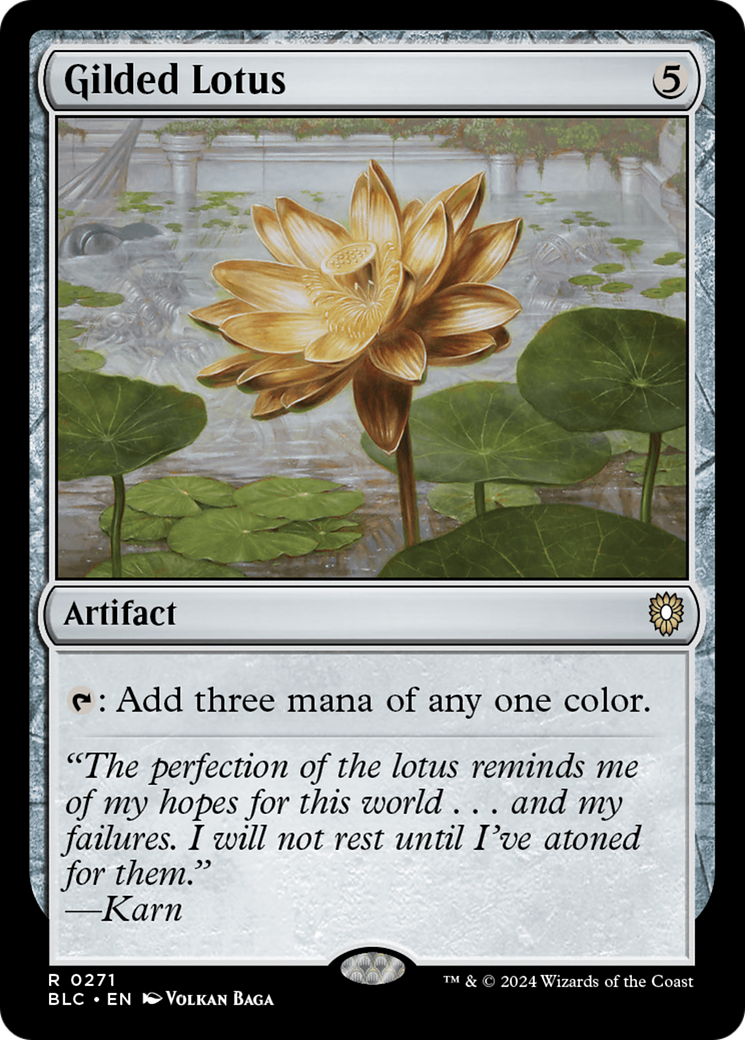 Lotus doré [Commandant Bloomburrow] 
