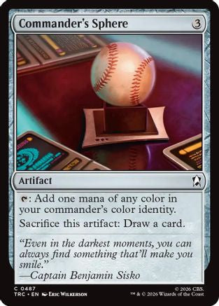 Commander's Sphere (TRC-487) - Commander: Star Trek