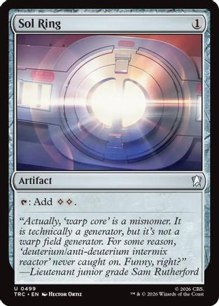 Sol Ring (TRC-499) - Commander: Star Trek