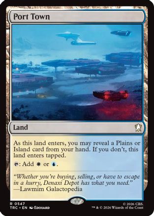 Port Town (TRC-547) - Commander: Star Trek