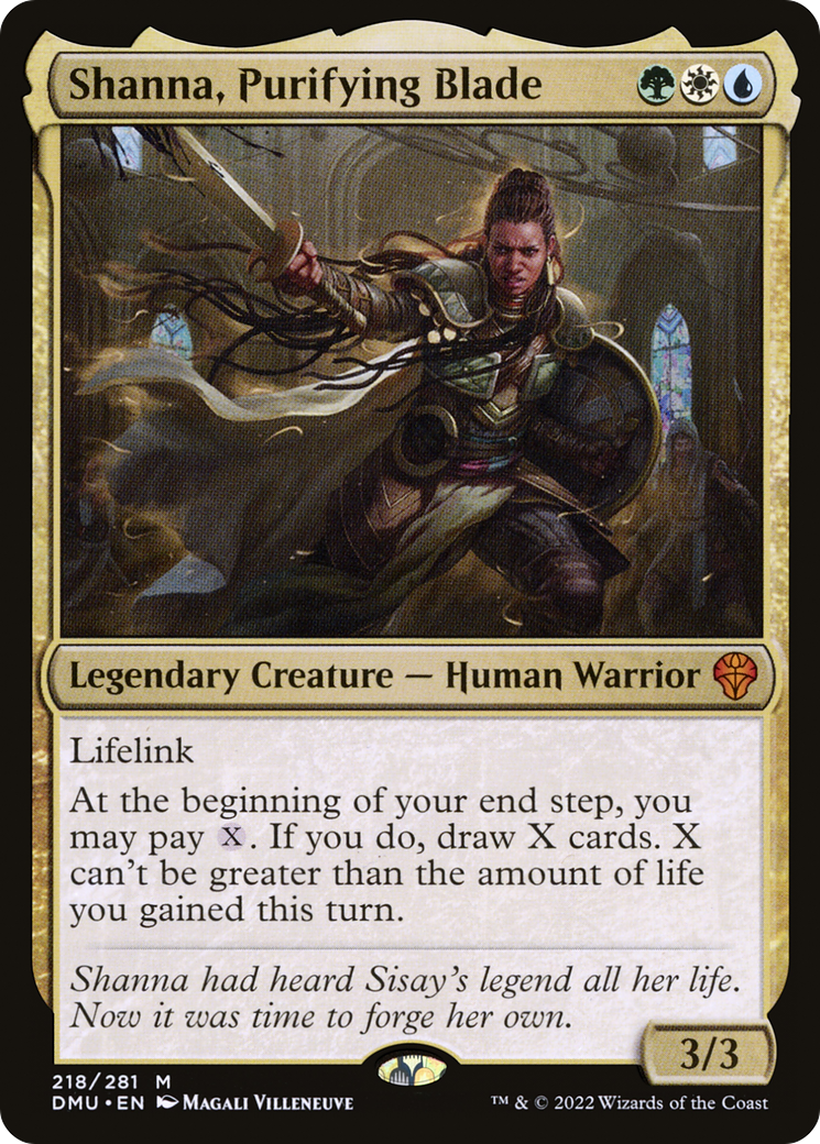 Shanna, lame purificatrice [Dominaria United] 