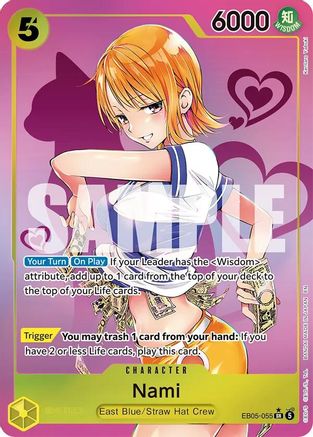 Nami (055) (Kentaro Yabuki) (EB05-055) - Super Rare