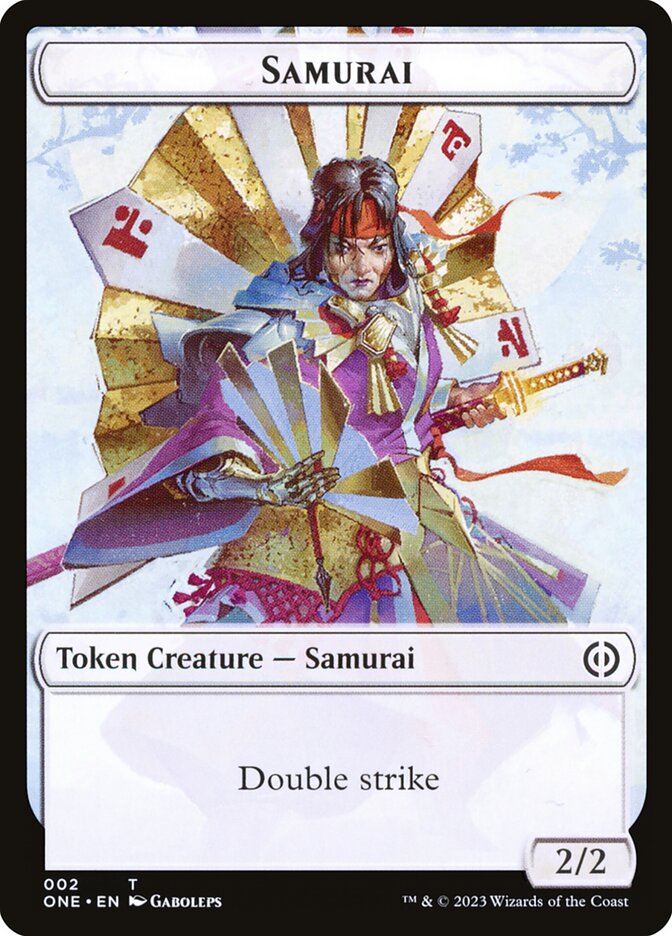 Gobelin Phyrexian // Jeton double face samouraï [Phyrexia : tous seront un seul jeton] 