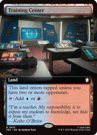 Training Center (Extended Art) (TRC-413) - Commander: Star Trek