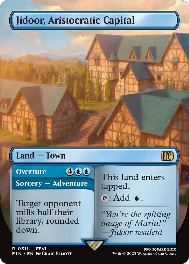 Jidoor, Aristocratic Capital (Borderless) (FIN-311) - FINAL FANTASY (Borderless)