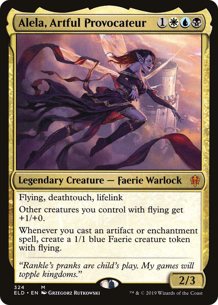 Alela, provocatrice astucieuse [Trône d'Eldraine] 