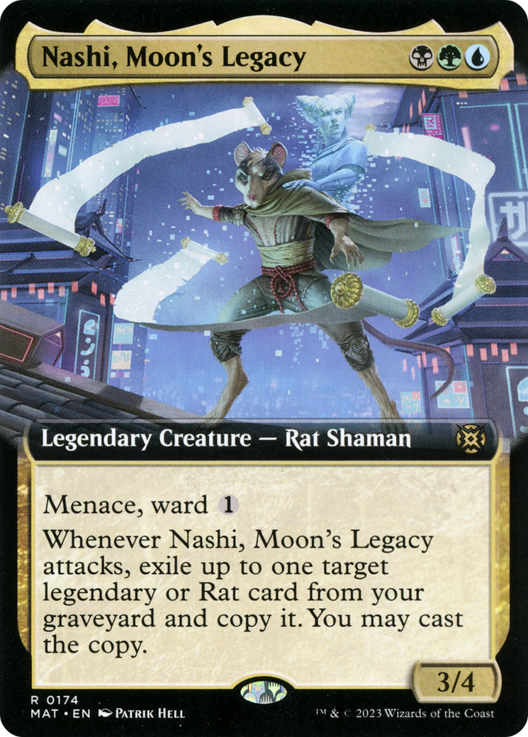 Nashi, Moon's Legacy (MAT-174) - March of the Machine: The Aftermath: (Extended Art)