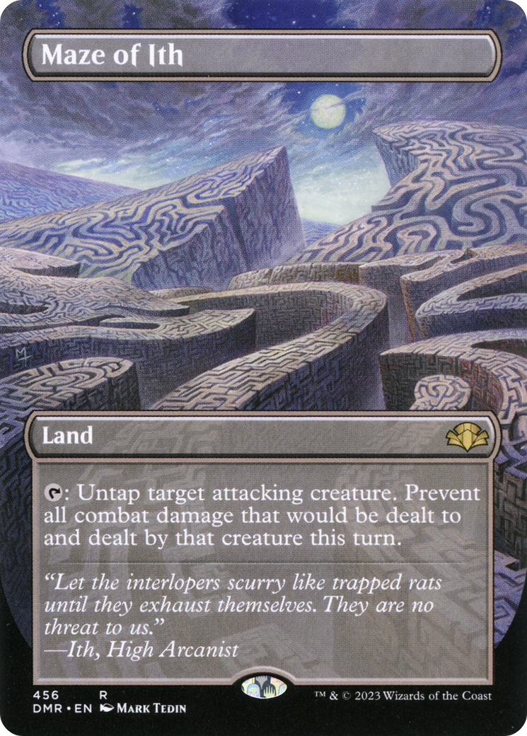 Labyrinthe d'Ith (Art alternatif sans frontières) [Dominaria Remastered] 
