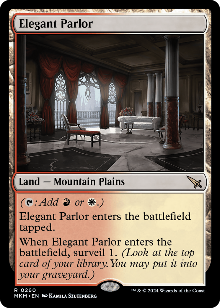 Elegant Parlor (MKM-260) - Murders at Karlov Manor