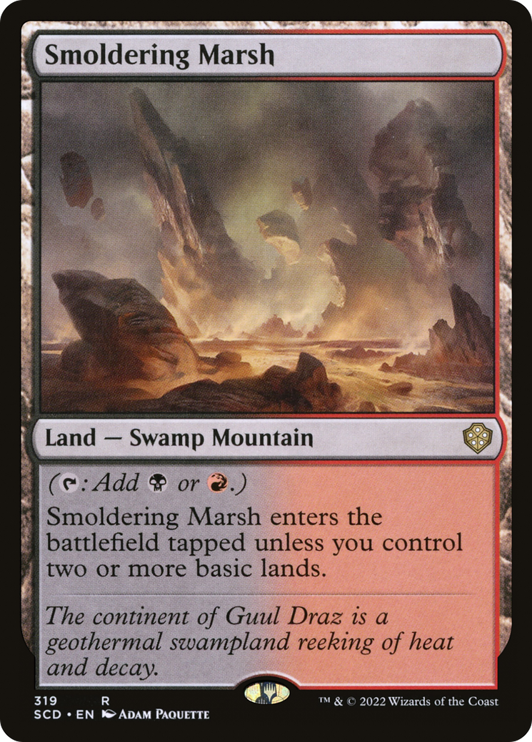 Marais fumant [Decks Commander de démarrage] 