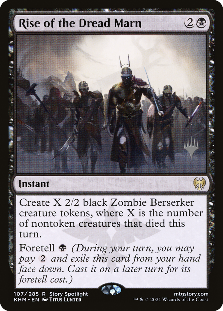 Rise of the Dread Marn (Pack promotionnel) [Kaldheim Promos] 