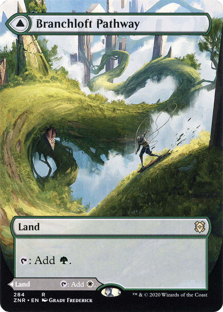 Voie Branchloft // Voie Boulderloft (Art alternatif sans frontières) [Zendikar Rising] 