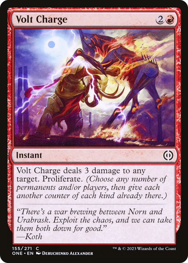Charge de Volt [Phyrexia : Tous seront un] 