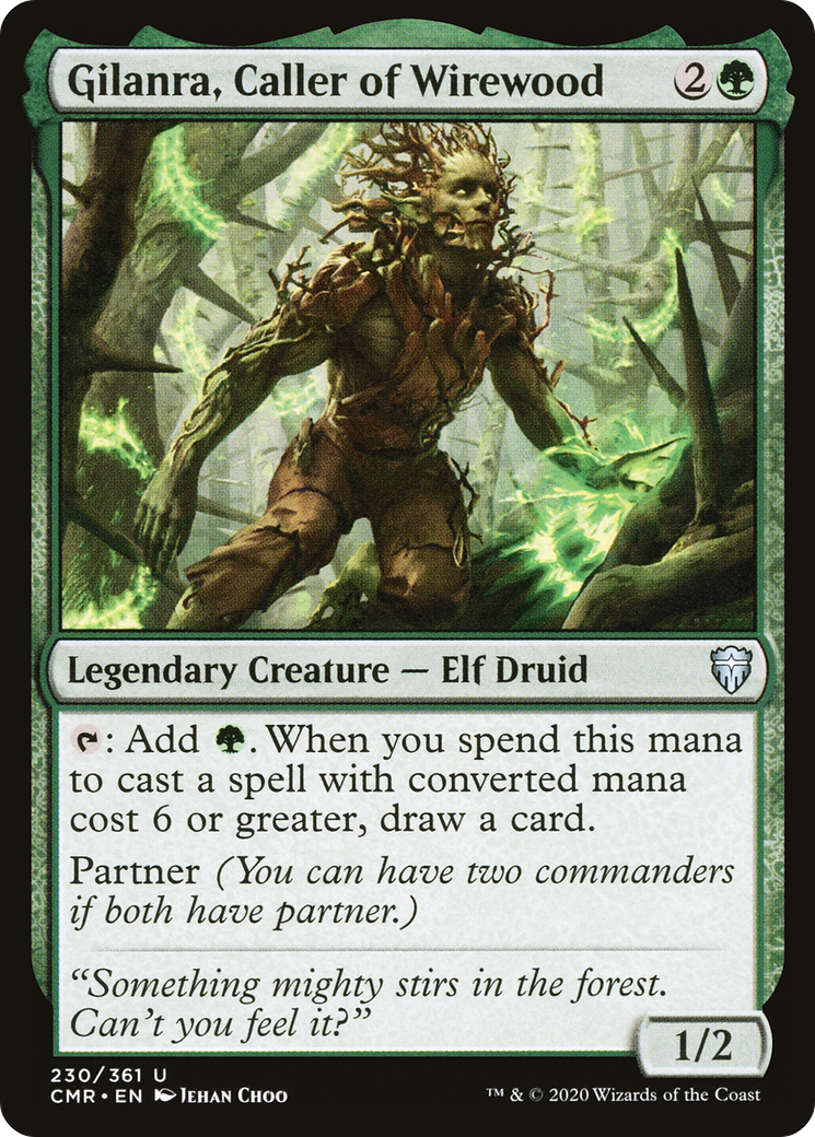 Gilanra, appeleuse de Wirewood [Commander Legends] 