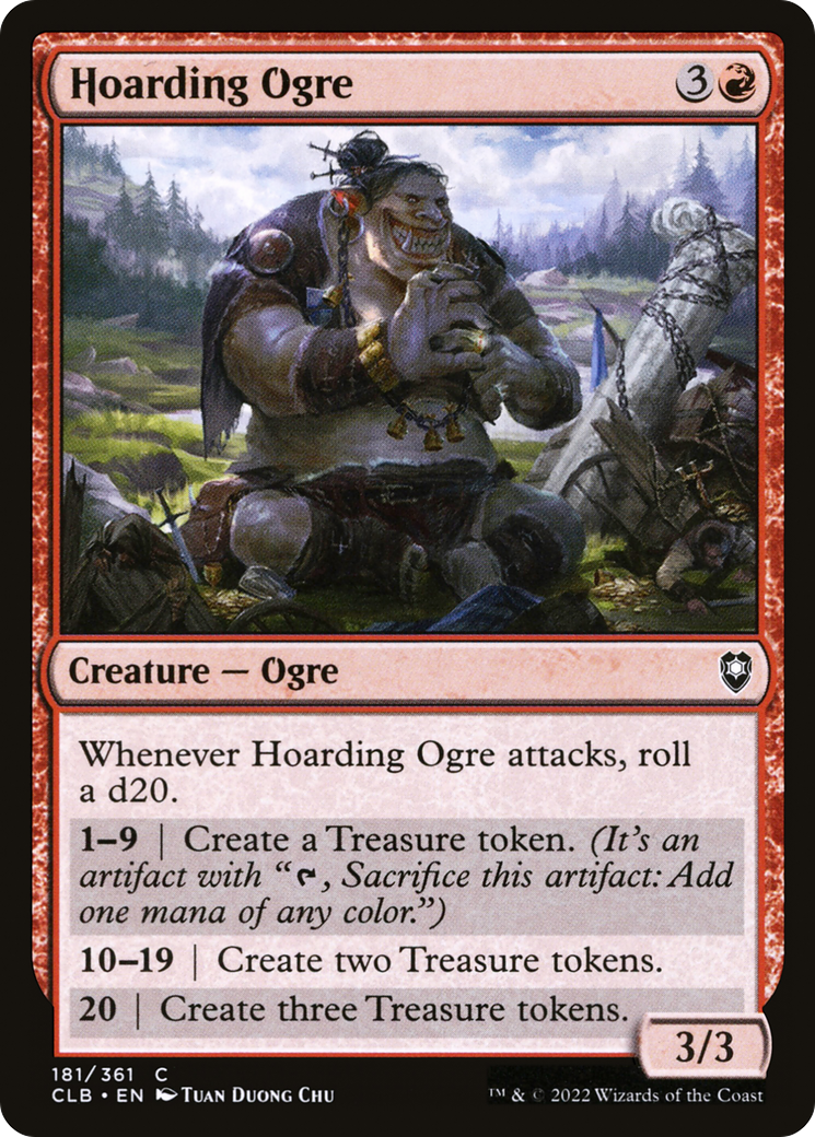 Ogre thésauriseur [Commander Legends : Bataille de Baldur's Gate] 