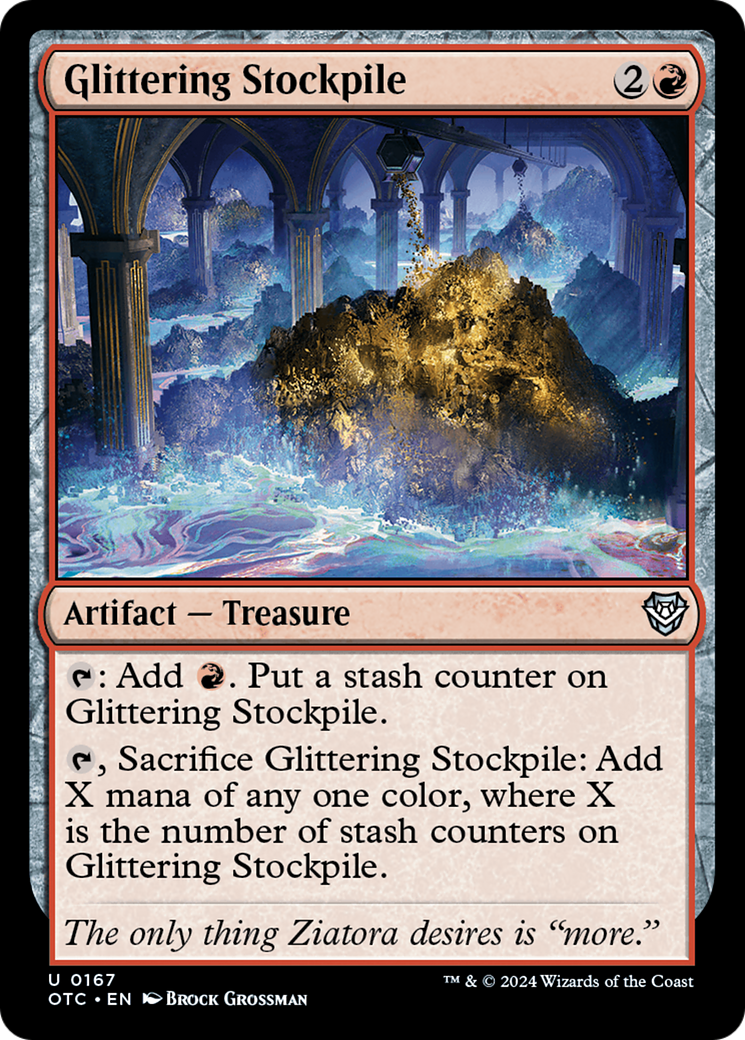 Stock scintillant [Commandant des hors-la-loi de Thunder Junction] 