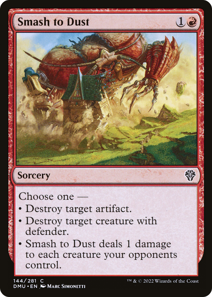 Écraser la poussière [Dominaria United] 