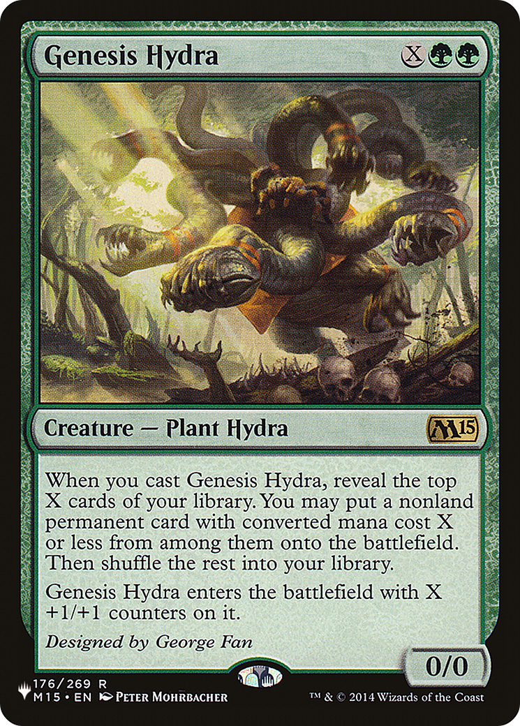 Genesis Hydra [La liste] 