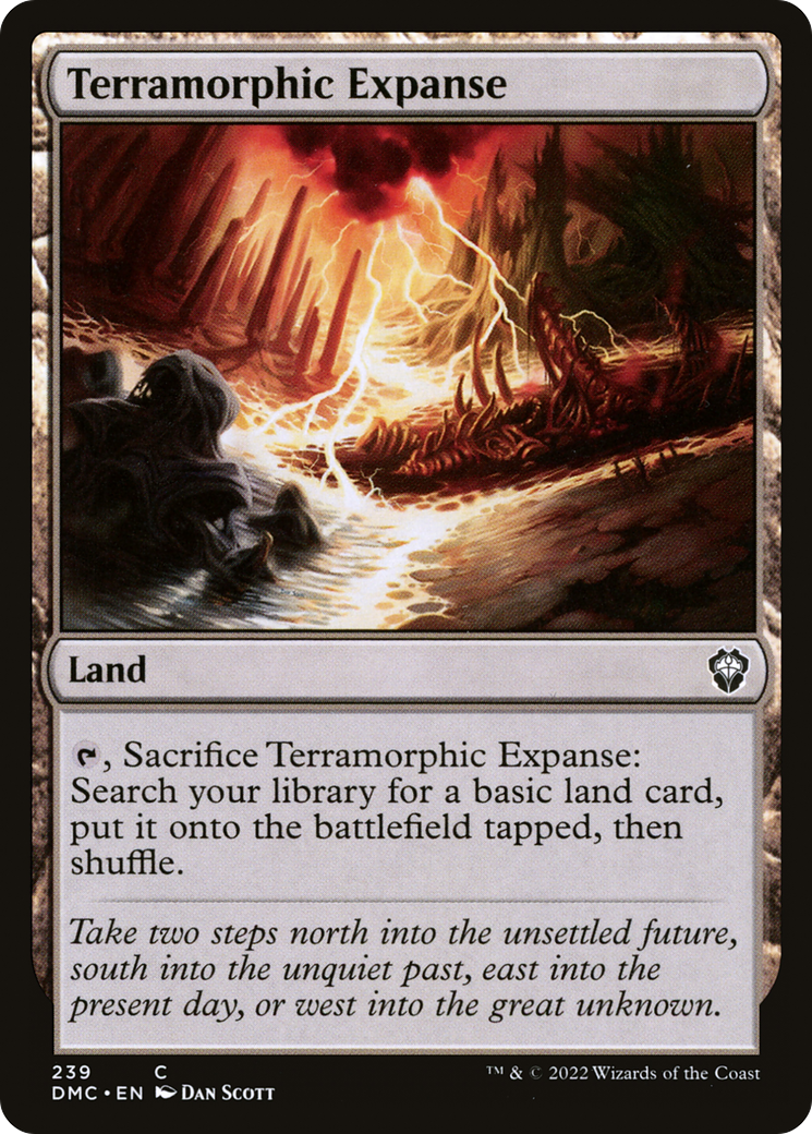 Étendue terramorphique [Dominaria United Commander] 