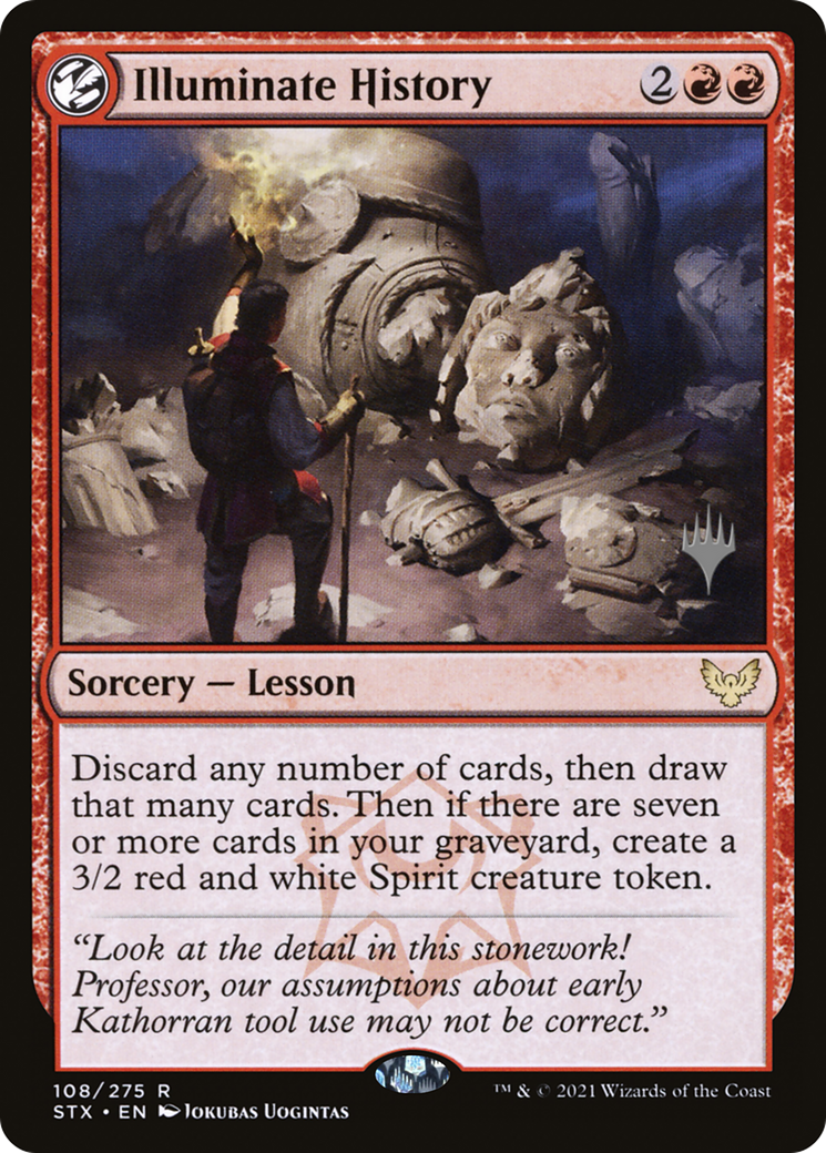 Illuminate History (Pack promotionnel) [Strixhaven : Promos de l'École des Mages] 