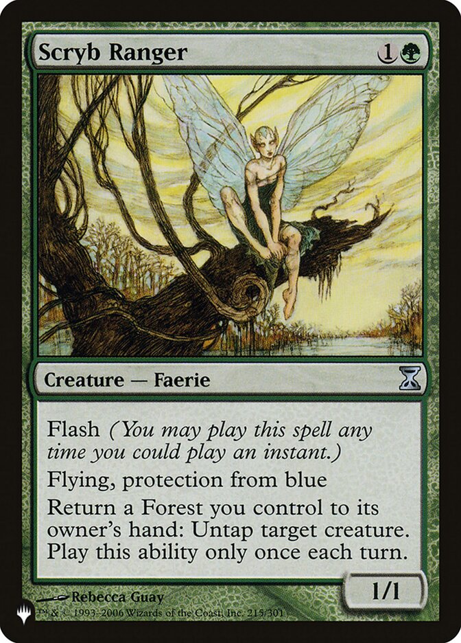 Scryb Ranger [La liste] 