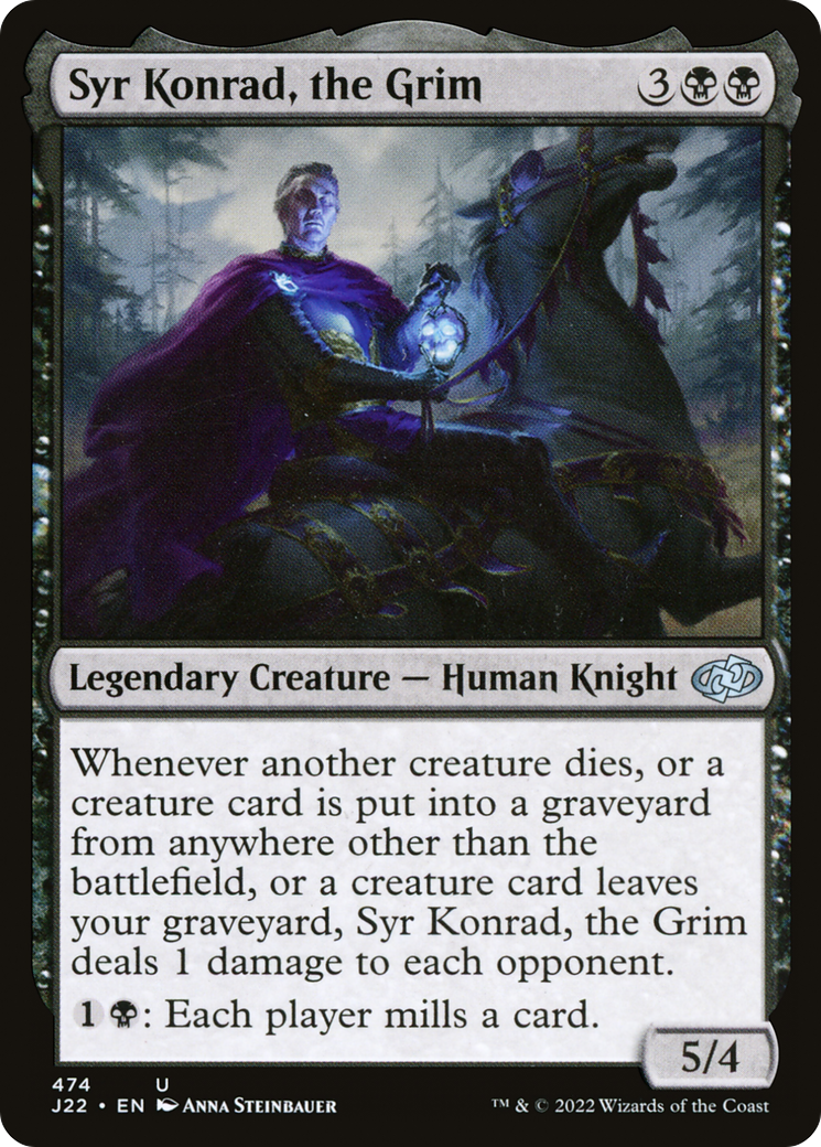 Syr Konrad, le sinistre [Jumpstart 2022] 