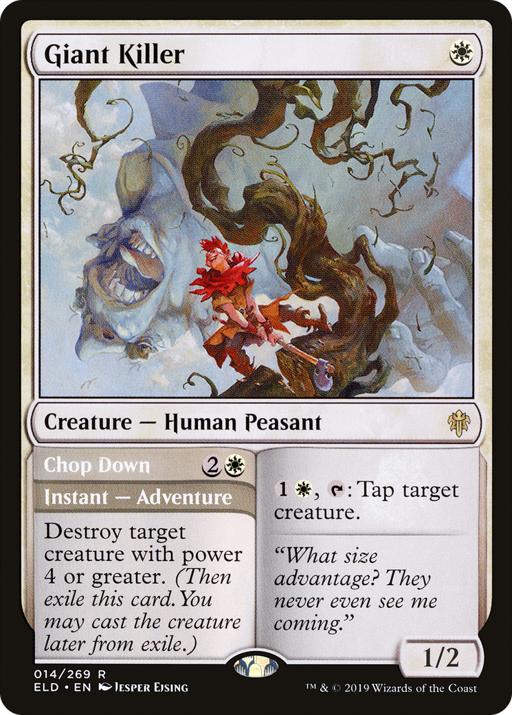 Tueur de géants // Abattre [Trône d'Eldraine] 