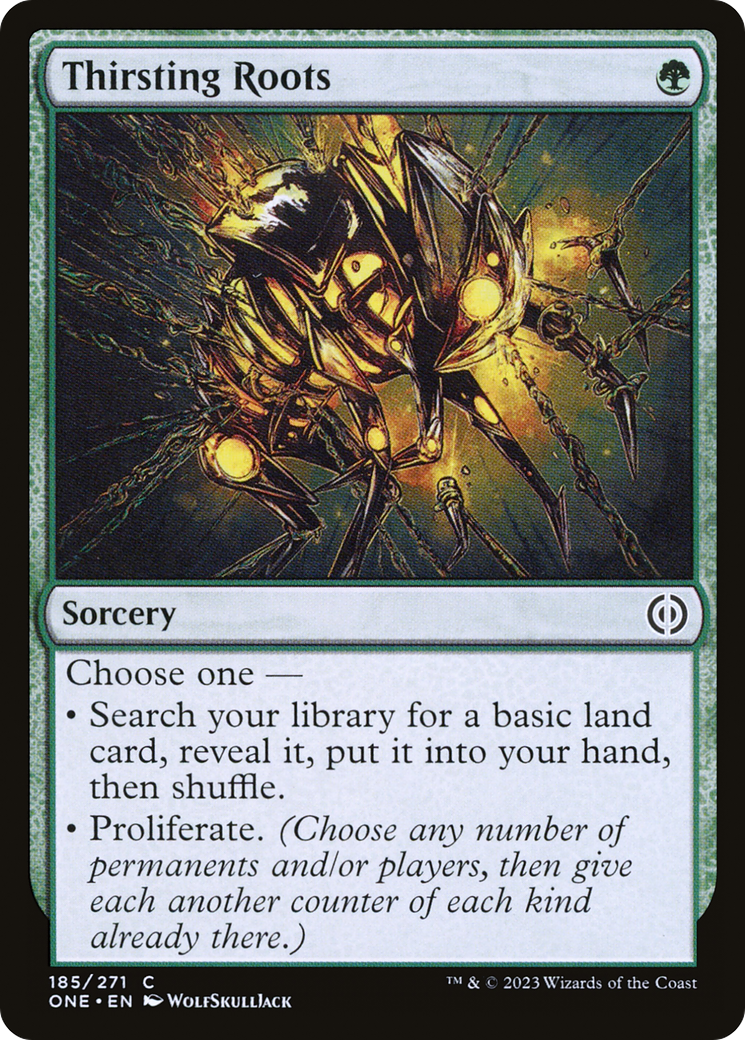 Racines assoiffées [Phyrexia : Tous seront un] 