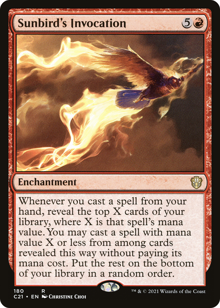 Invocation de Sunbird [Commandant 2021] 