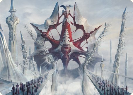 Mondrak, carte d'art Glory Dominus [Phyrexia : All Will Be One Art Series] 